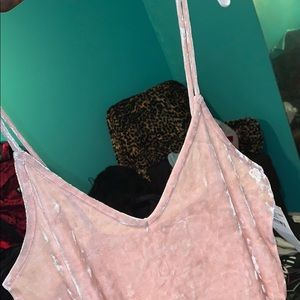 Crushed velvet brand new dress